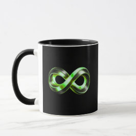 Infinity Core Emblem | Lyxig Abstrakt Design Mugg