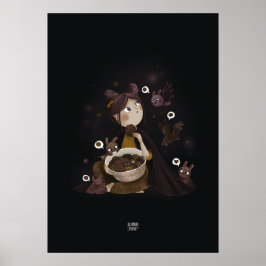 INFINITY FLADDERMUS av Alexandra Dikaia Poster