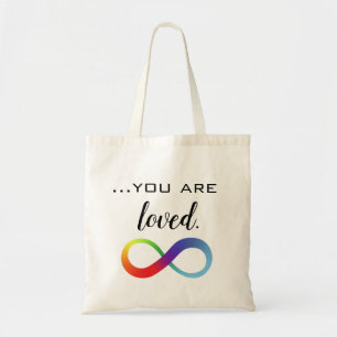 Infinity HBTQ+ Pride-handväskor Tygkasse