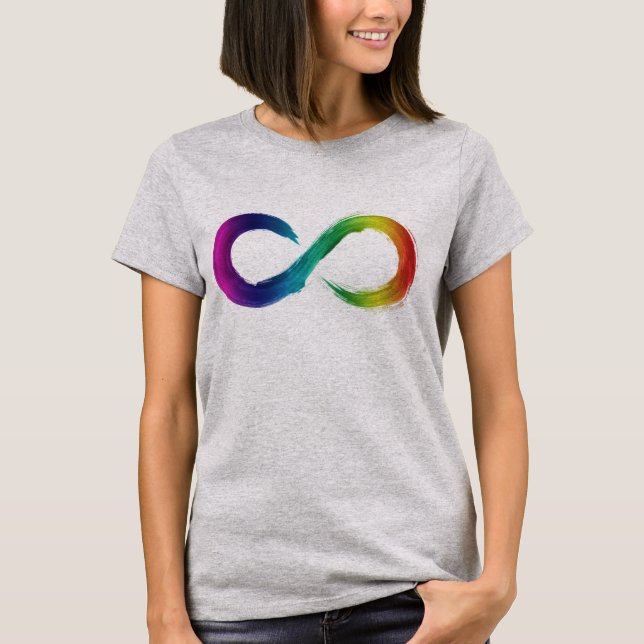 Infinity Logotyp Shirt T Shirt (Framsida)