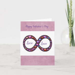 Infinity Love Emoji:s Alla hjärtans dag Kort