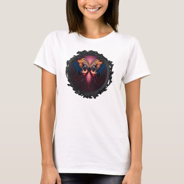 Infinity Mirror Woman T Shirt (Framsida)