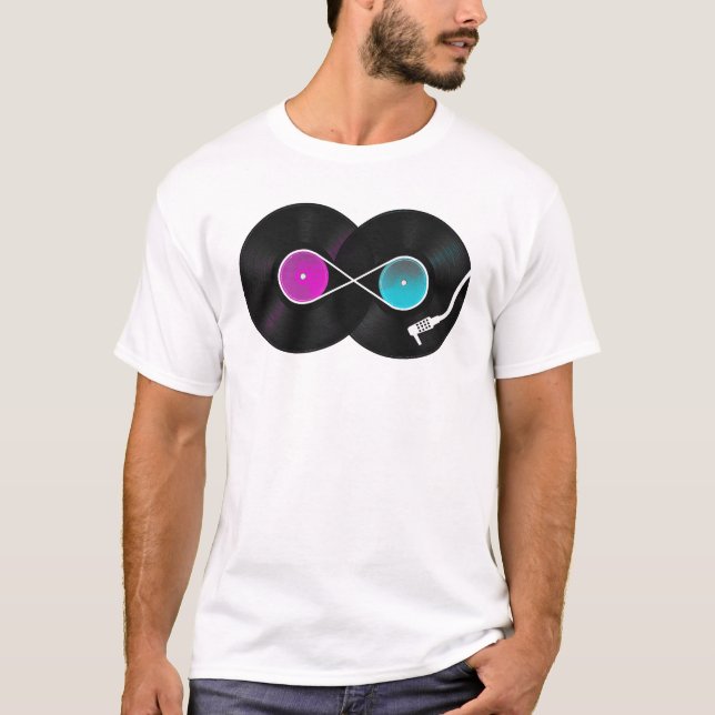 Infinity music tune t shirt (Framsida)