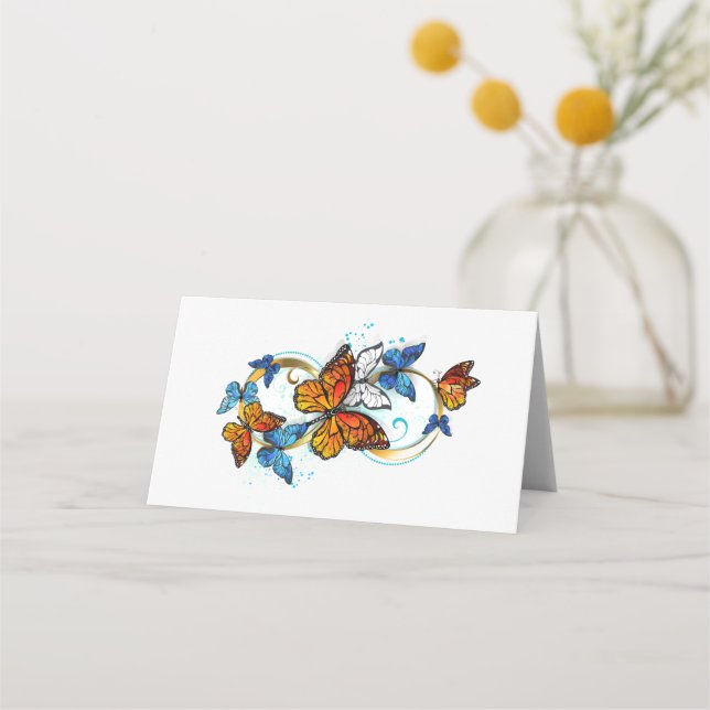 Infinity of Monarch Butterflies Placeringskort (Framsida)