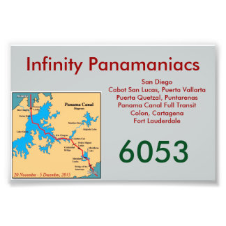 Infinity Panamaniacs dörr Card Fototryck