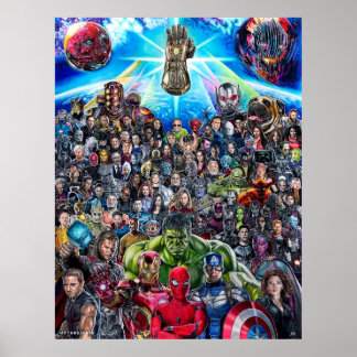 Infinity Saga Poster