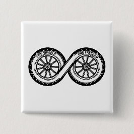 Infinity Två Hjul Frihet Knapp