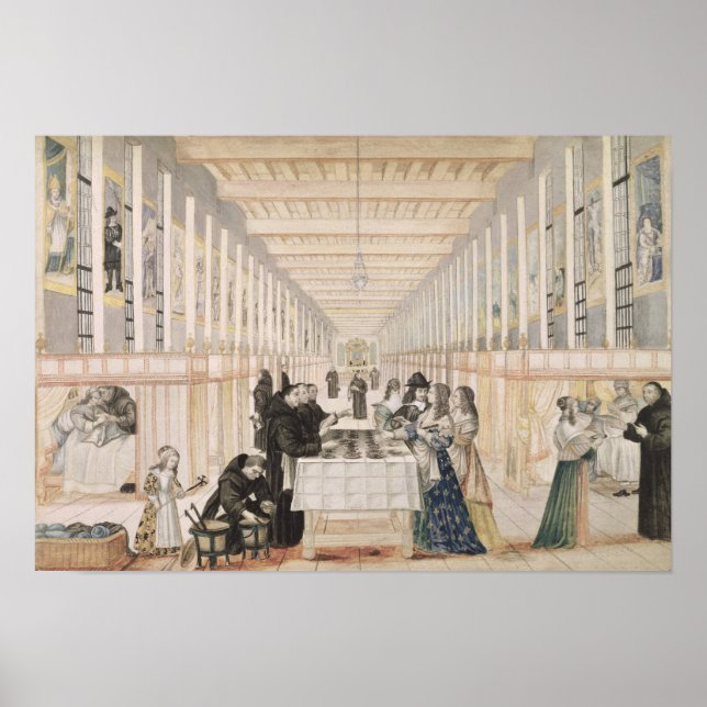 Infirman of Sisters of Charity under en Poster (Framsidan)