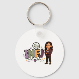 INFJ — A Guardiã das Ideias Nyckelring