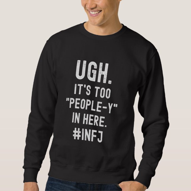 INFJ-introduktion för många personer Lång Ärmad Tröja (Framsida)
