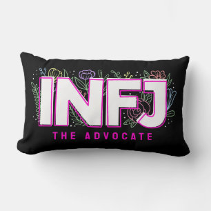 INFJ-introduktionsetikett MBTI Personlighetstyp Bl Lumbarkudde