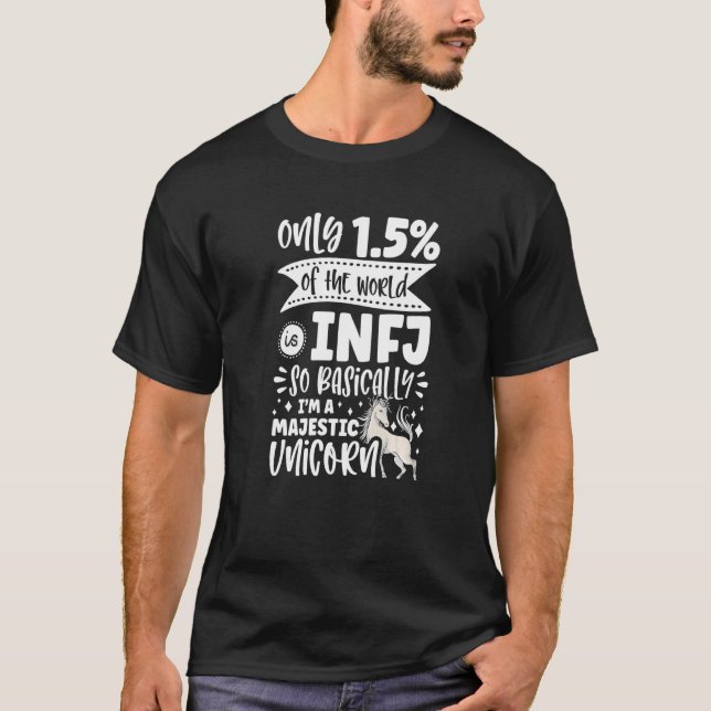 Infj Inverted Personality T Shirt (Framsida)