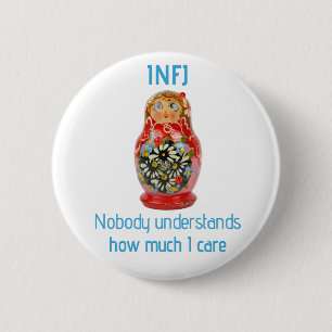 INFJ knäppas: "Förstår inget, hur mycket jag at Knapp