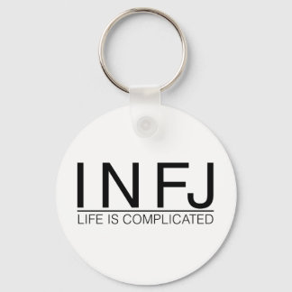 INFJ Life är komplicerat Nyckelring
