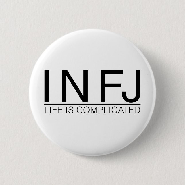 INFJ-liv försvåras Knapp (Framsida)