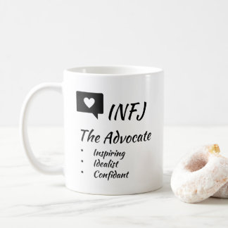 INFJ MBTI Myers-Briggs Type Indicator Personal Kaffemugg