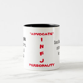 INFJ-personlighetsmugg Två-Tonad Mugg