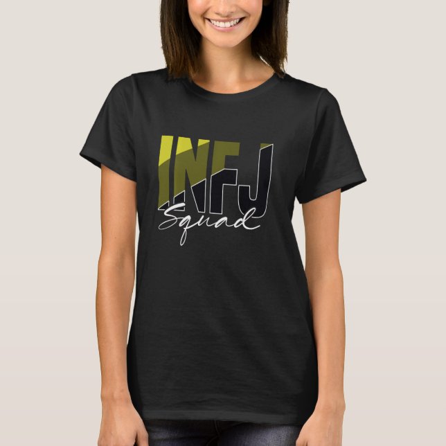 INFJ Pride INFJ Squad T Shirt (Framsida)