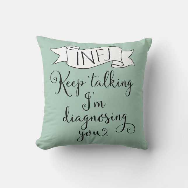 INFJ Rådgivaren Kudde (Framsida)