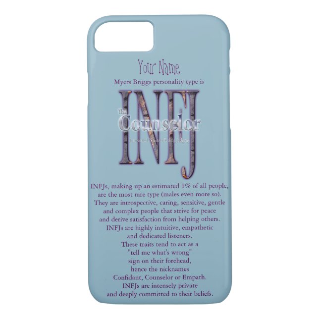 INFJ-theCounselor Case-Mate iPhone Skal (Baksida)