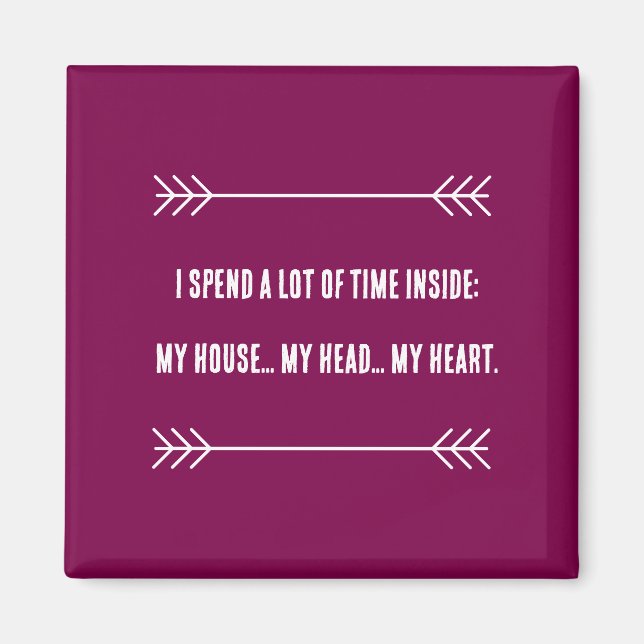 INFJ Vibes Magnet (Framsidan)