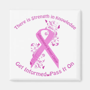 Inflammatorisk bröstcancermedvetenhet magnet