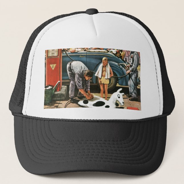 Inflating av strandleksaken keps (Framsida)