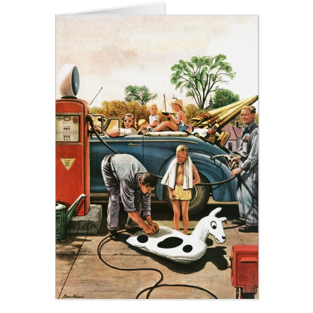 Inflating av strandleksaken OBS kort (Framsidan)