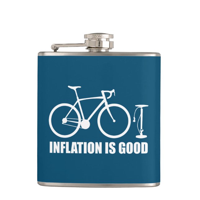 Inflation är Bra-cykel Fickplunta (Framsidan)