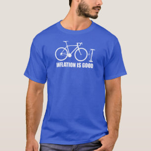 Inflation är Bra-cykel T Shirt