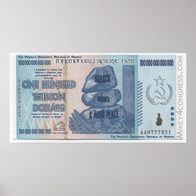 Inflation du kan tro på! poster (Framsidan)