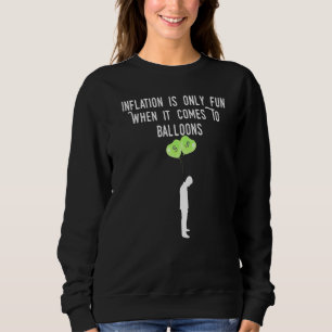 Inflation INTE ROLIG Ekonomi Politisk Sarcasm Val T Shirt