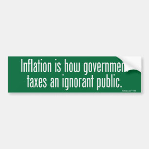 Inflationbildekal Bildekal