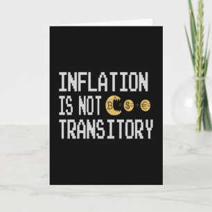 Inflationen är inte övergående kort