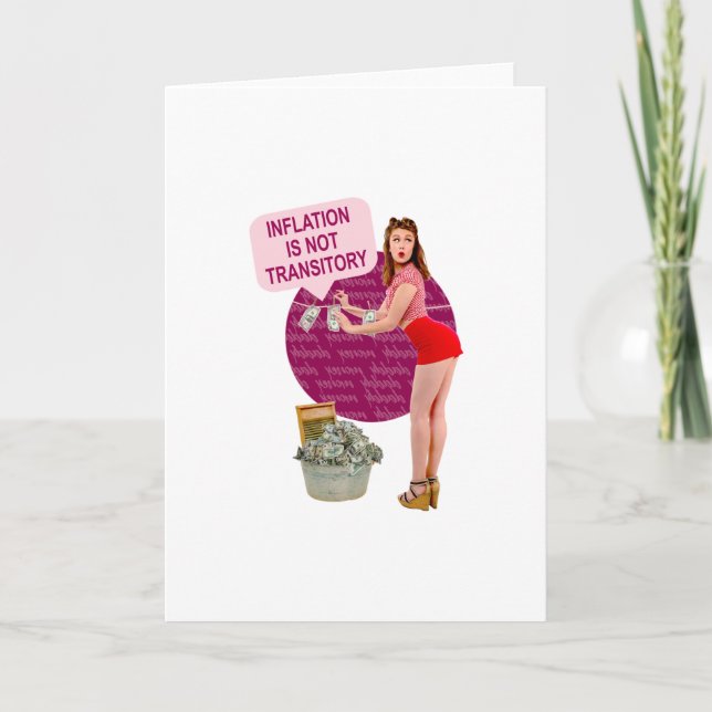 Inflationen är inte övergående kort (Framsida)