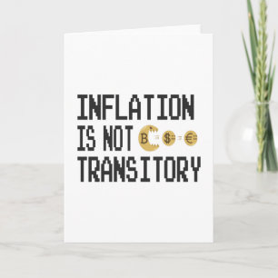 Inflationen är inte övergående kort