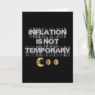 Inflationen är inte övergående kort