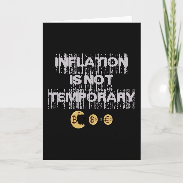 Inflationen är inte övergående kort (Framsida)
