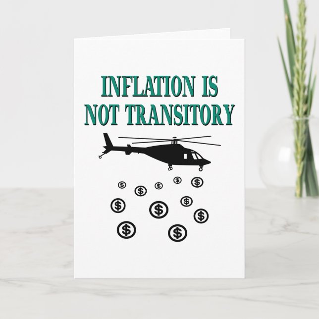 Inflationen är inte övergående kort (Framsida)