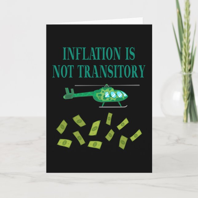 Inflationen är inte övergående kort (Framsida)
