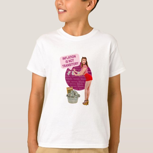 Inflationen är inte övergående t shirt (Framsida)