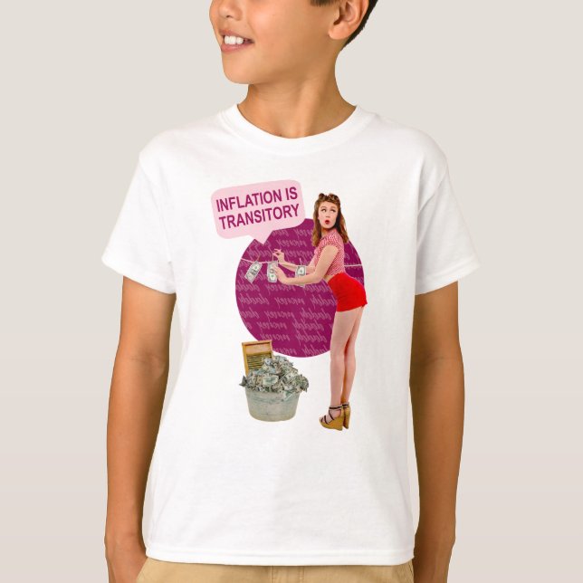 Inflationen är övergående t shirt (Framsida)