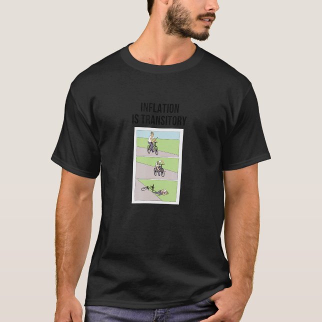 Inflationen är övergående t shirt (Framsida)