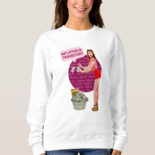 Inflationen är övergående t shirt