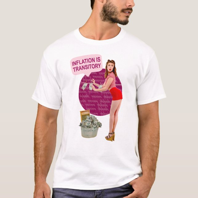Inflationen är övergående t shirt (Framsida)