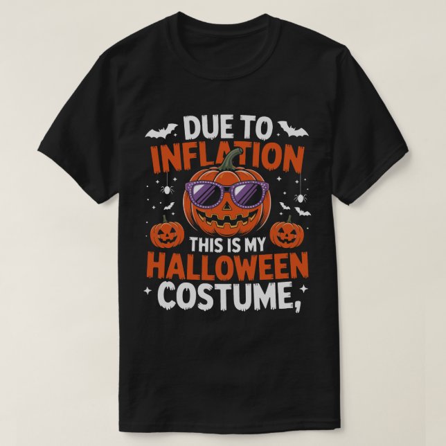 Inflationspumpkinkostumma T Shirt (Design framsida)