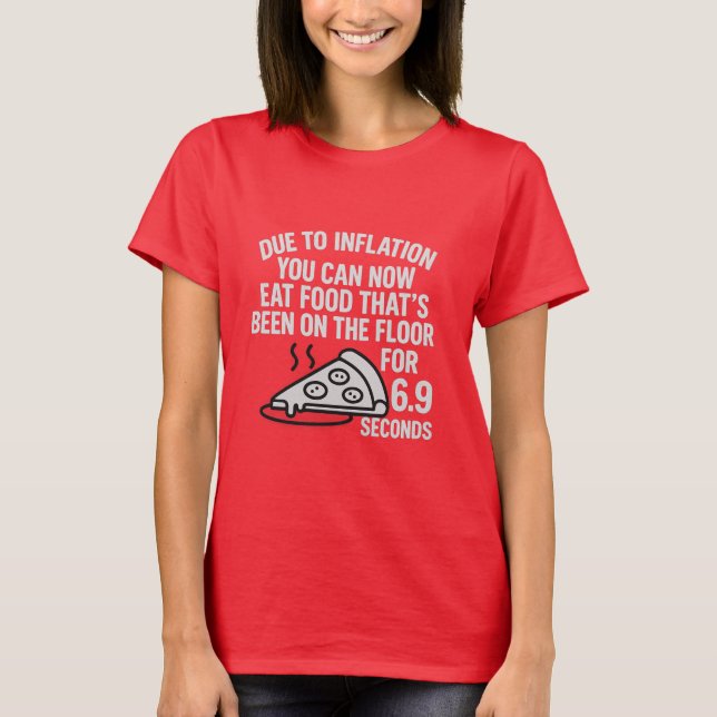 Inflationsregel - 6.9 Andra Golv-maten - T-skirt T Shirt (Framsida)