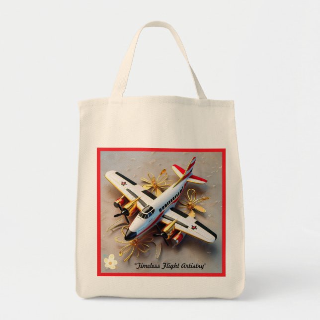 "Inflight Opulence" Tygkasse (Framsidan)