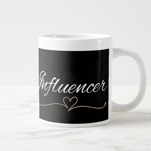 Influencer Estetik, Sött Födelsedagspresent till h Jumbo Mugg (Höger)