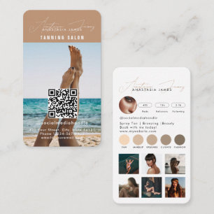 Influencer Matar Grid Social Media QR-kod - företa Visitkort